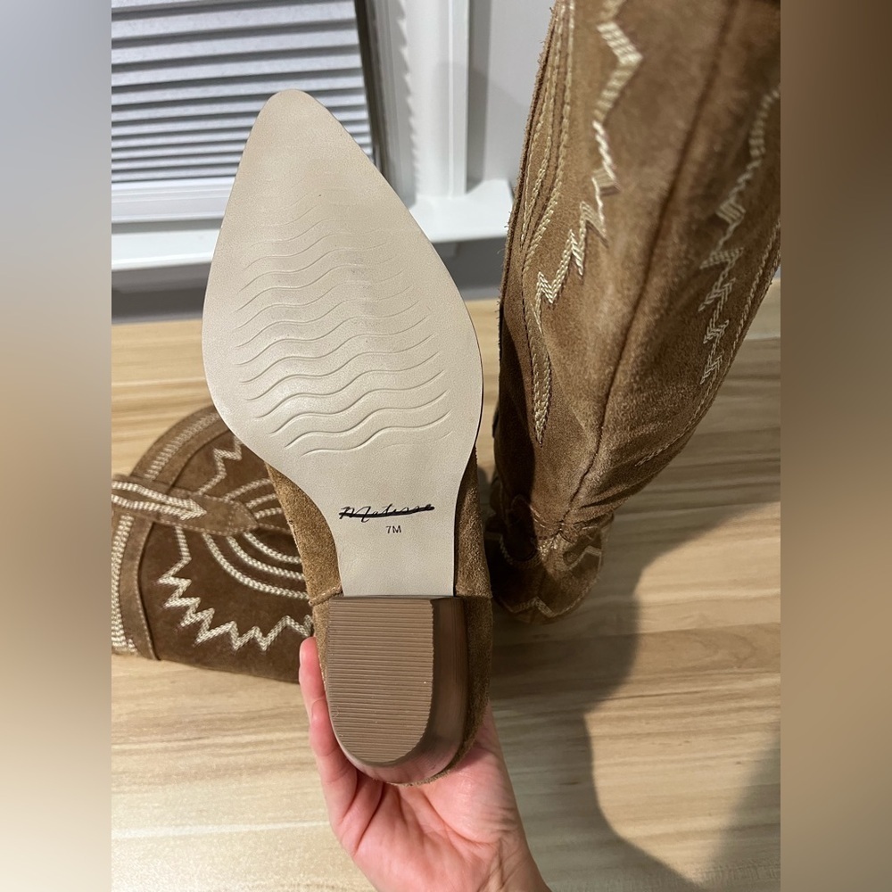 Matisse x Anthropologie Loretta Pull-On Western Boots - Picture 11 of 11